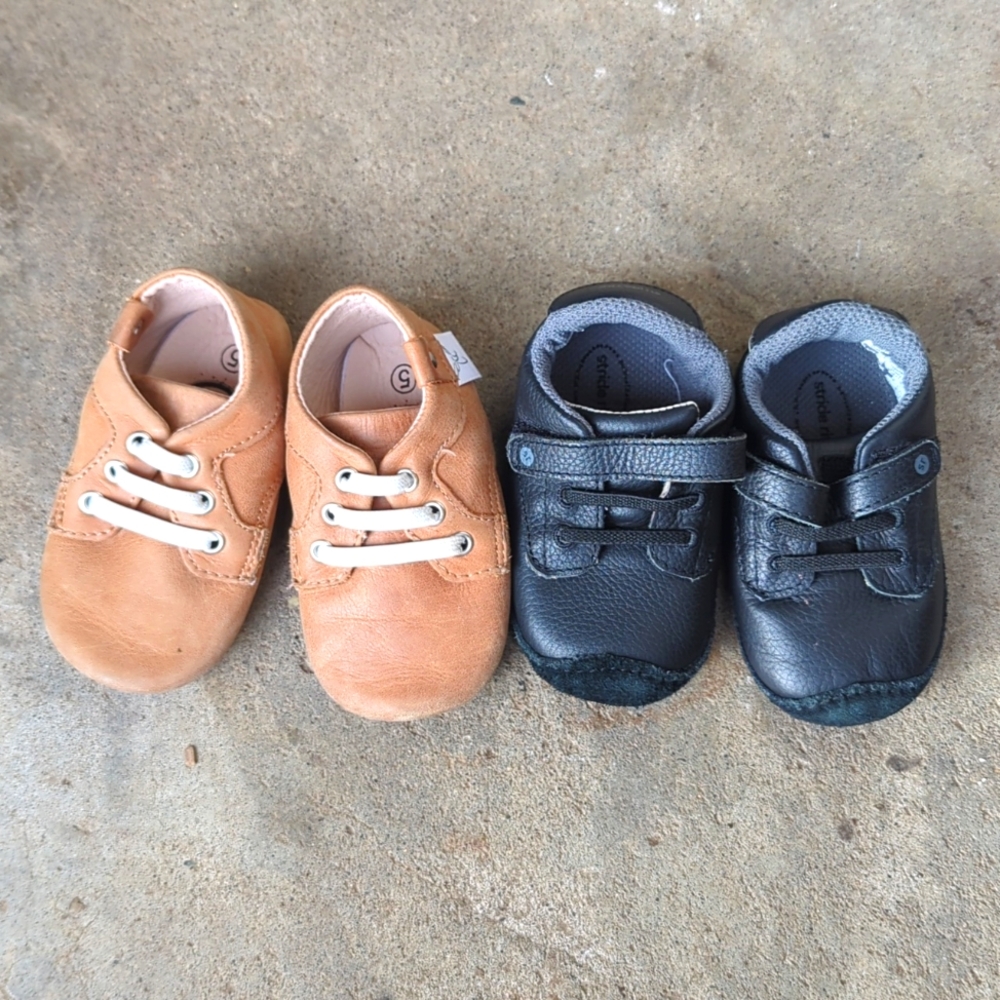 Leather shoes